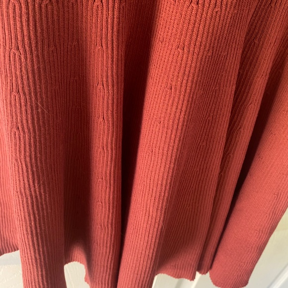 Jealousy Tomato Ribbed Dress Shoulder less Small - Picture 3 of 4